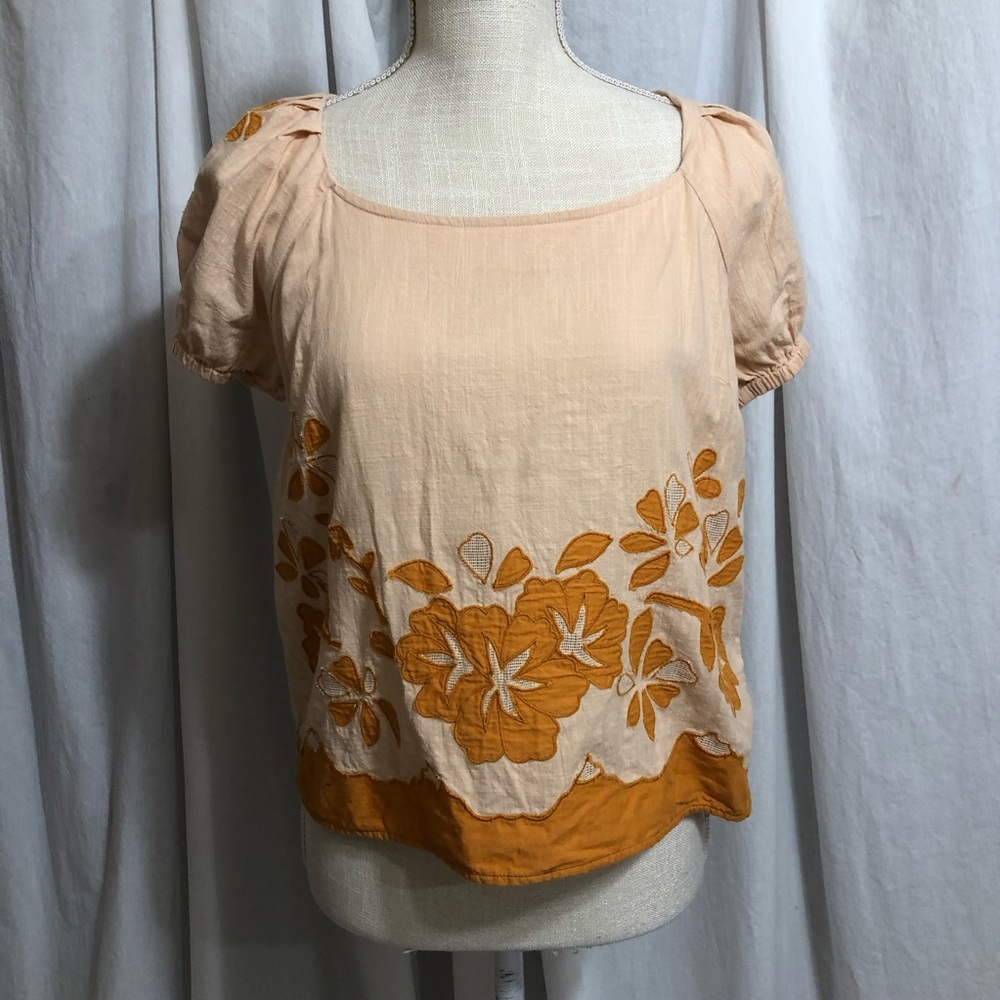 Madewell  Embroidery Top